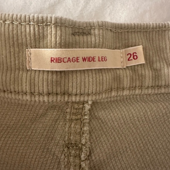 Stylish Tan Wide-Leg Pants size 26 - Picture 8 of 11